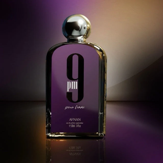 9 PM Pour Femme AFNAN - Muestra 10 ml - Image 2