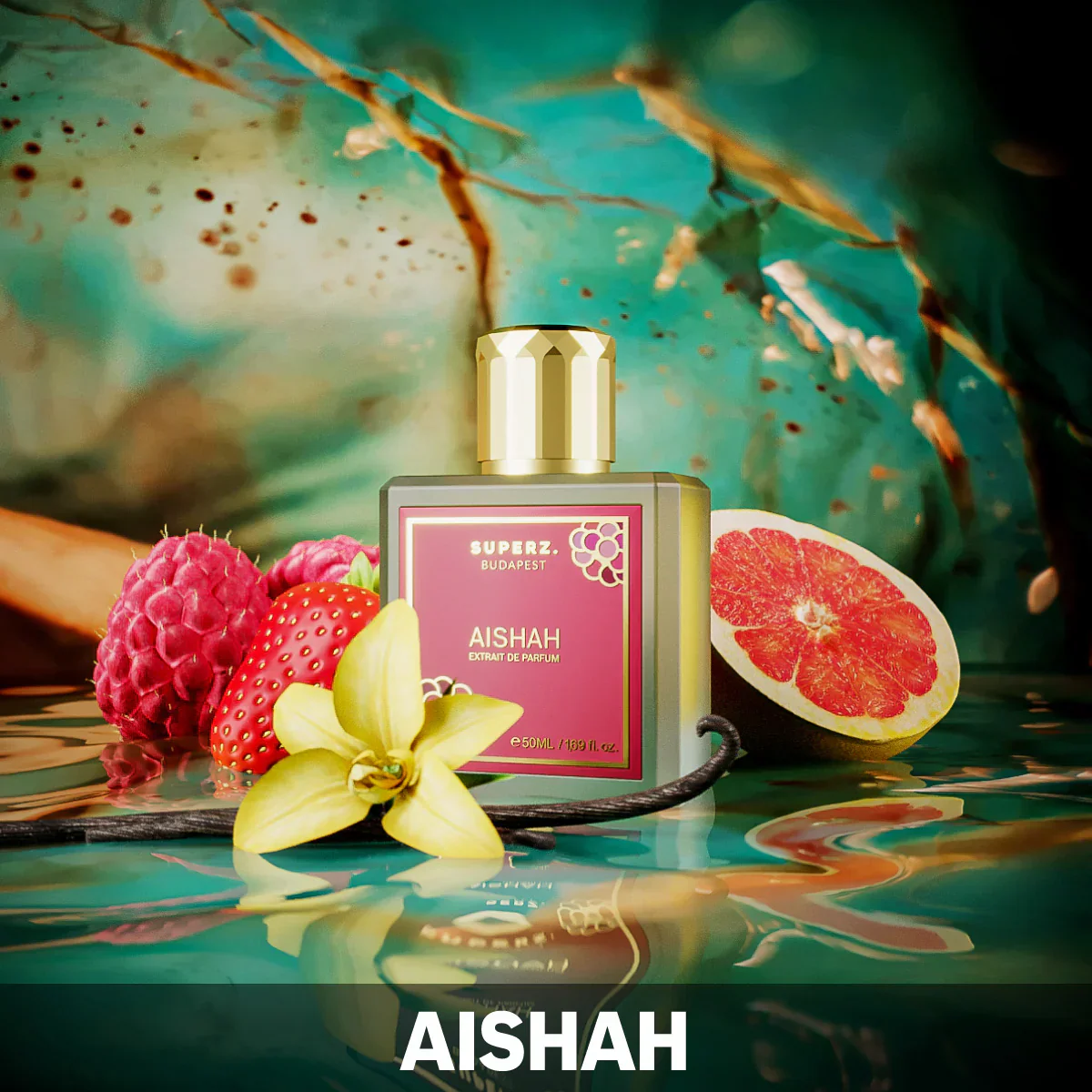 Aishah Extrait de Parfum SUPERZ. BUDAPEST