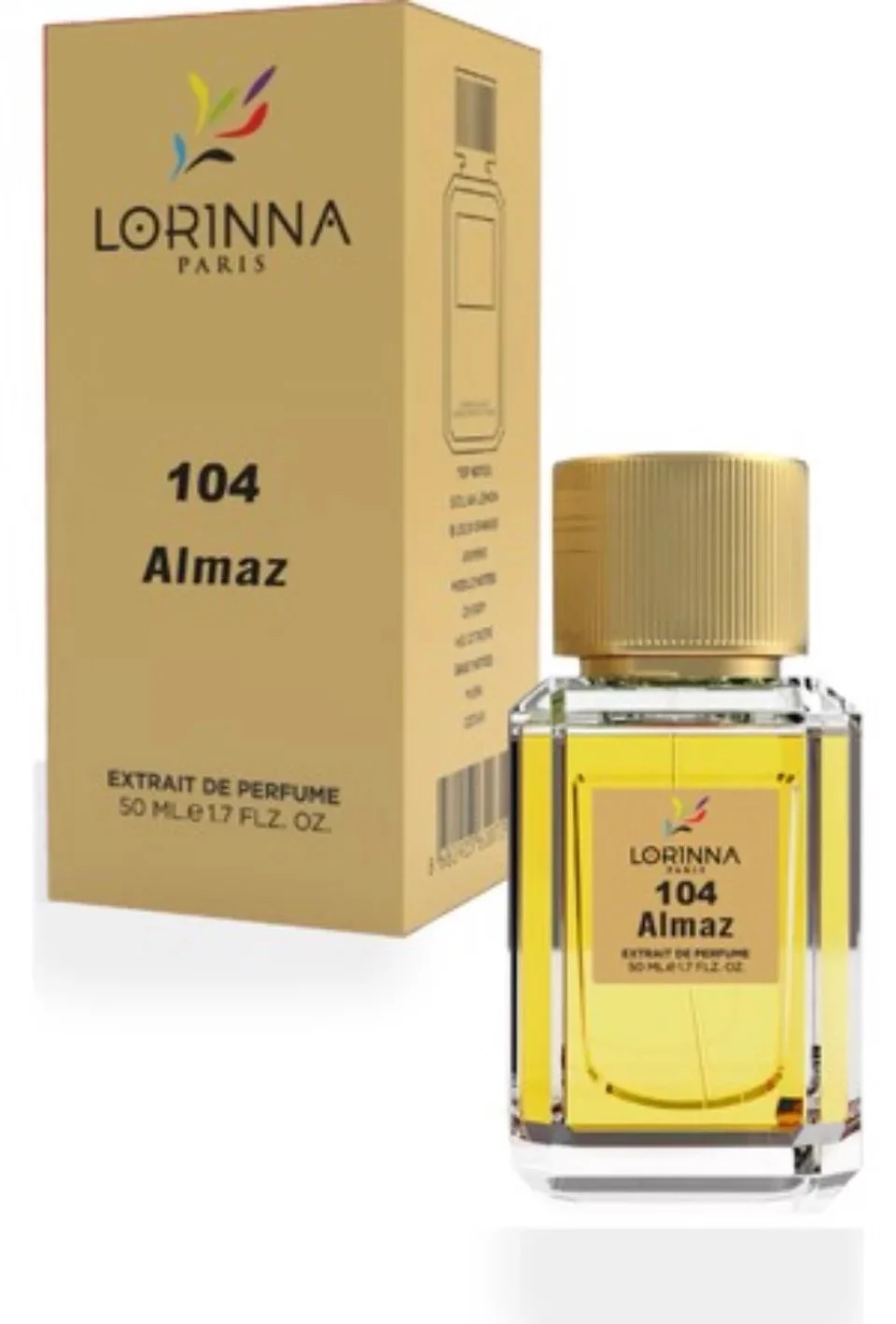 Almaz 104 Extrait de Perfume Lorinna 50ml