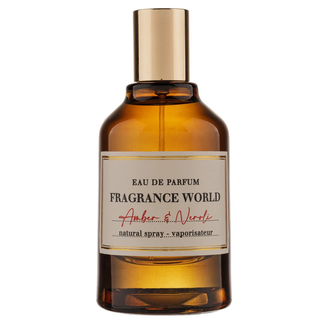 Amber and Neroli Fragrance World 100ml - Image 2