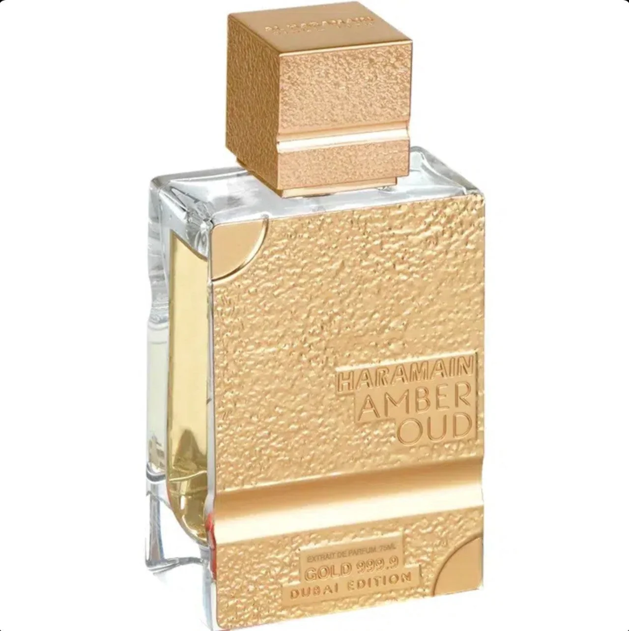 Amber Oud Gold 999.9 Dubai Edition Extracto de Perfume AL HARAMAIN - Muestra 10 ml - Image 2