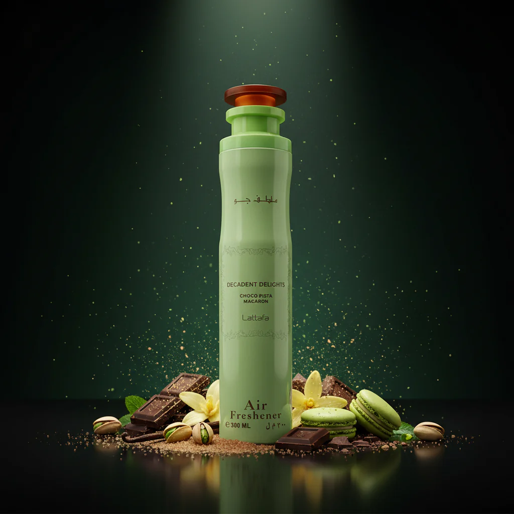 Ambientador Choco Pista Macaron LATTAFA 300ml - Image 2