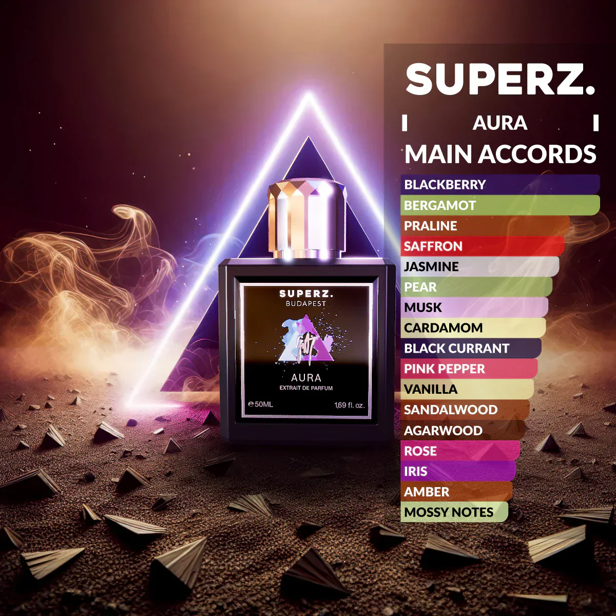 Aura Extrait de Parfum SUPERZ. BUDAPEST - Image 2