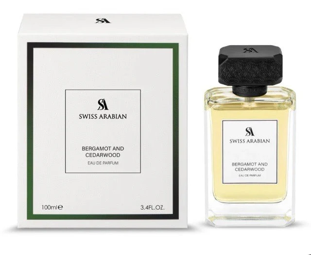 Bergamot and Cedarwood SWISS ARABIAN 100ml TESTER