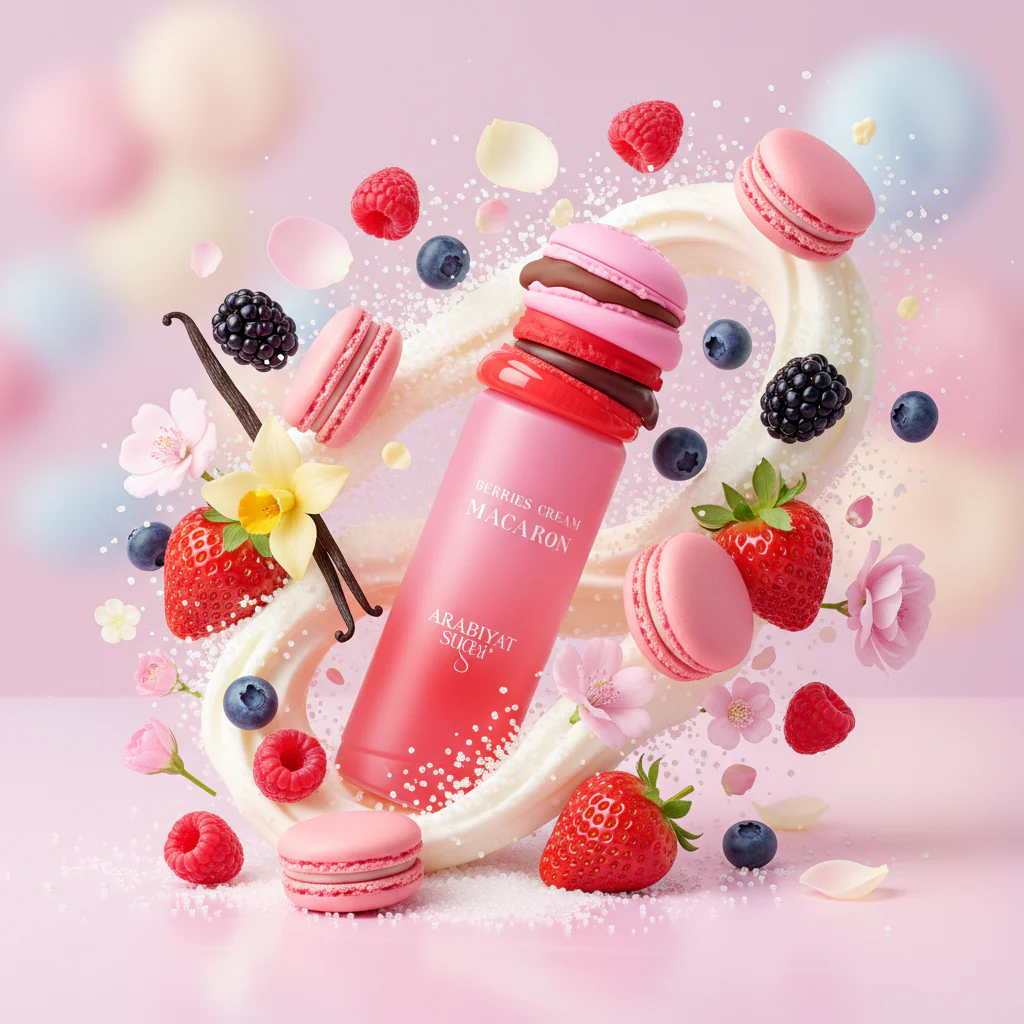 Berries Cream Macaron ARABIYAT PRESTIGE - Muestra 10 ml - Image 2