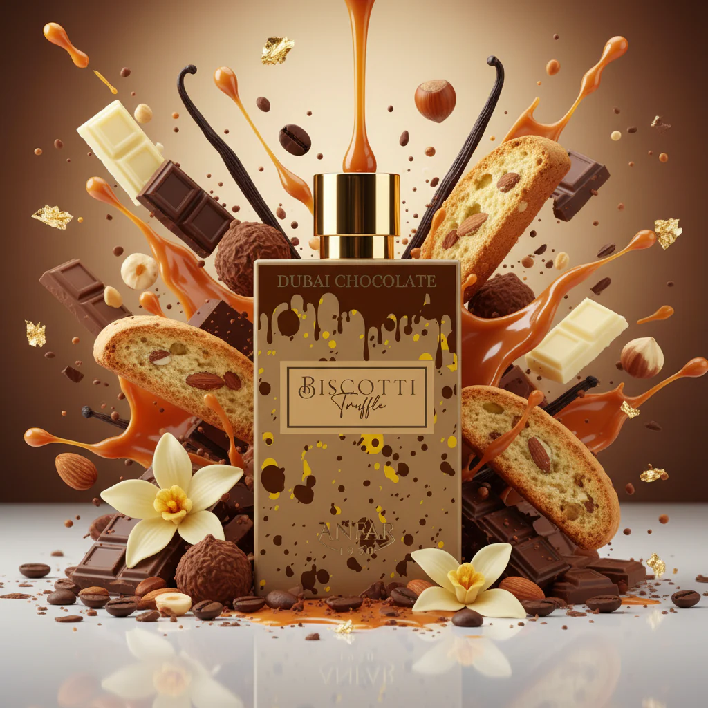 Biscotti Truffle Dubai Chocolate ANFAR - Muestra 5 ml - Image 2