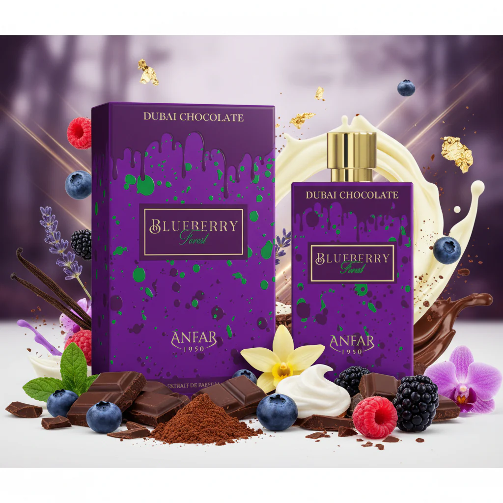 Blueberry Forest Dubai Chocolate ANFAR - Muestra 3 ml - Image 2
