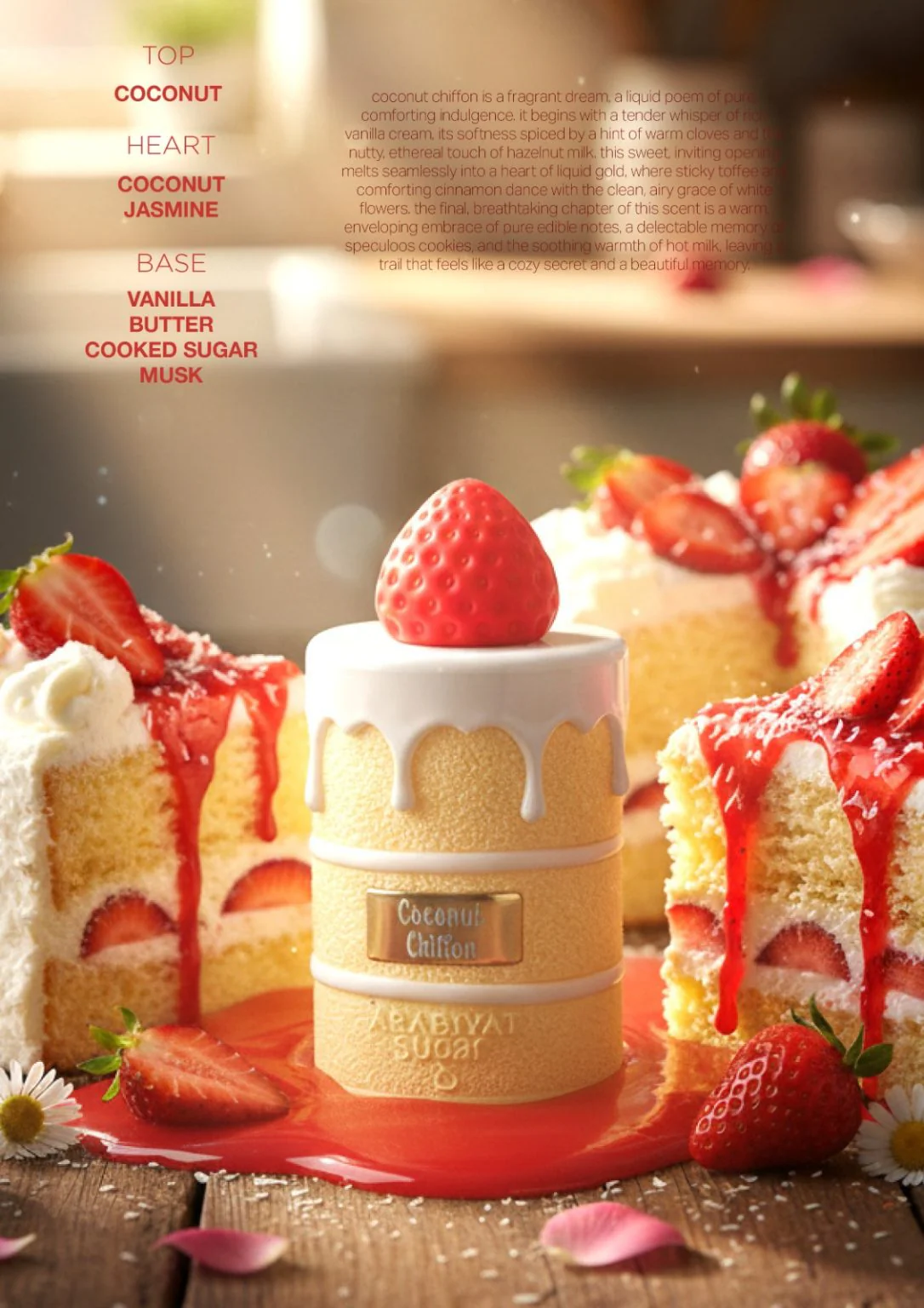 Coconut Chiffon ARABIYAT - Image 4