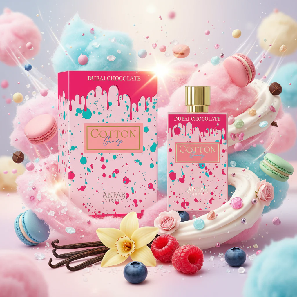 Cotton Candy Dubai Chocolate ANFAR - Muestra 3 ml - Image 2
