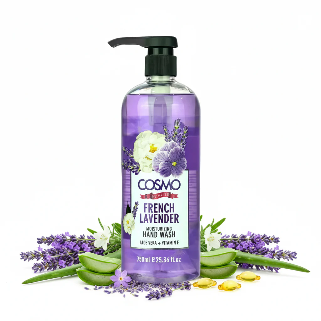 French Lavender Hand Wash COSMO 750ml - Image 2