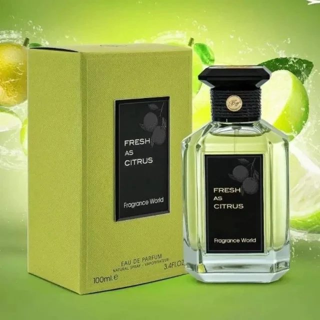 Fresh as Citrus Fragrance World 100ml - Muestra 5 ml