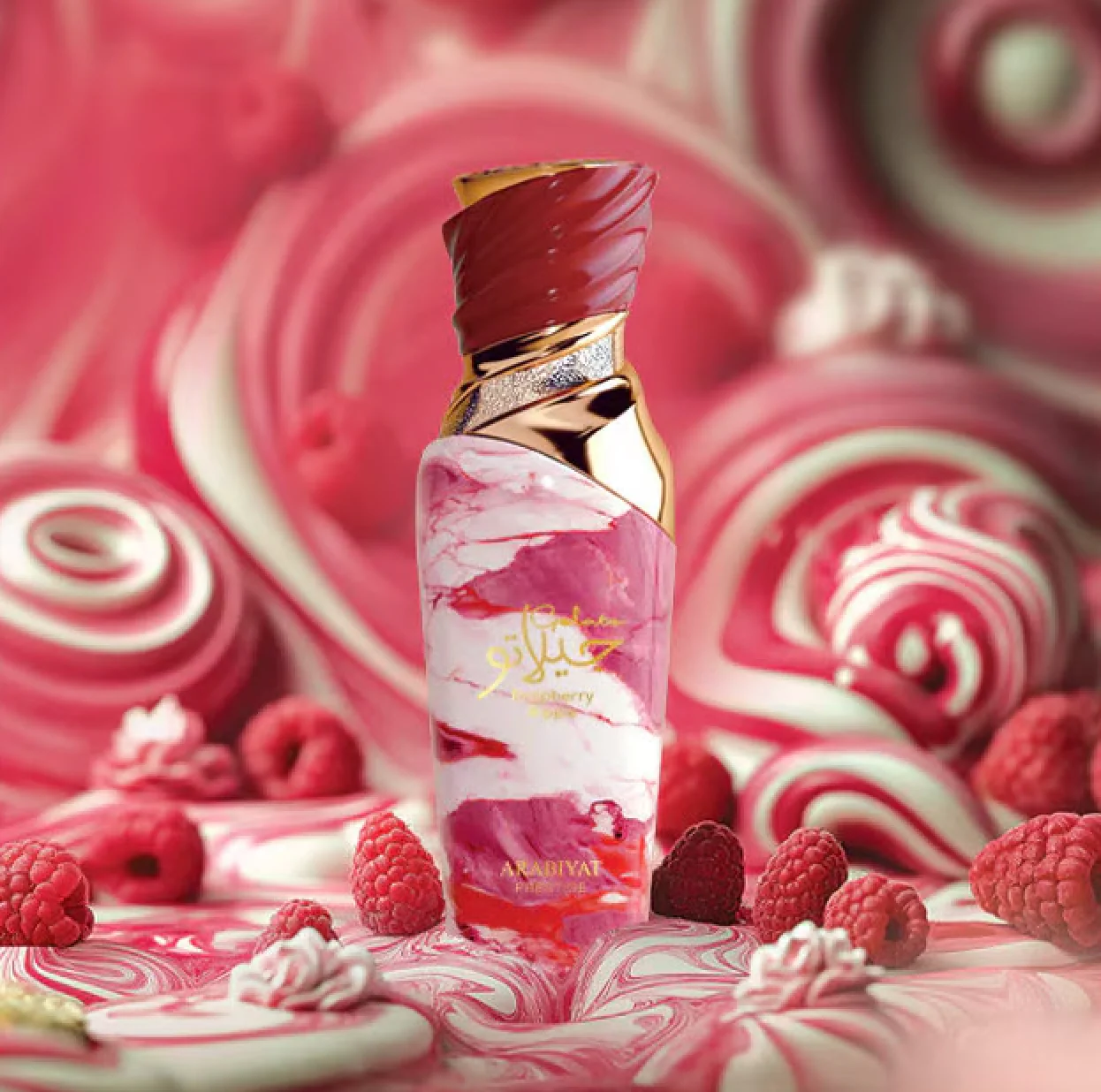 Gelato Raspberry Ripple ARABIYAT PRESTIGE 100ml - Muestra 3 ml