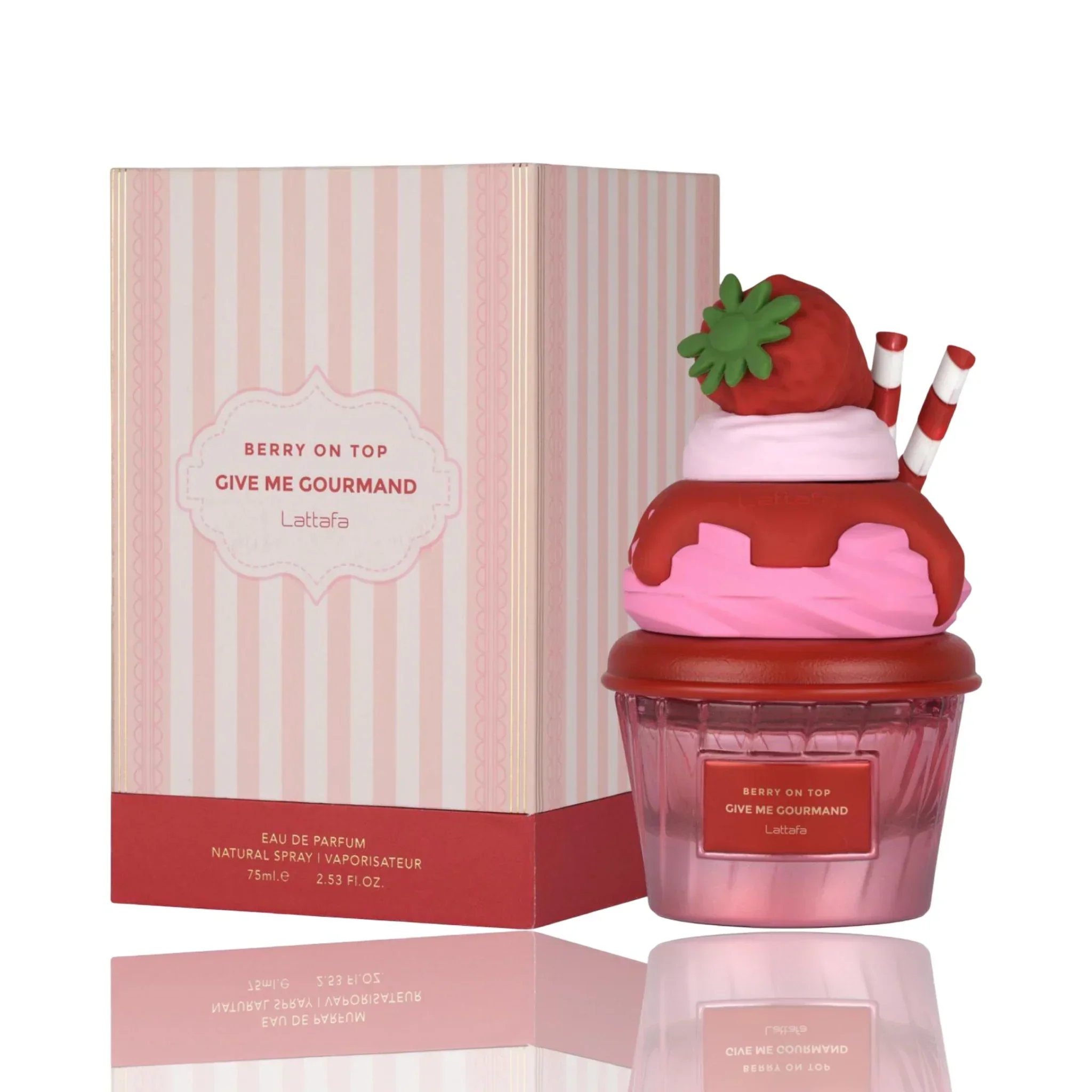 GIVE ME GOURMAND Berry On Top LATTAFA - Muestra 10 ml - Image 2