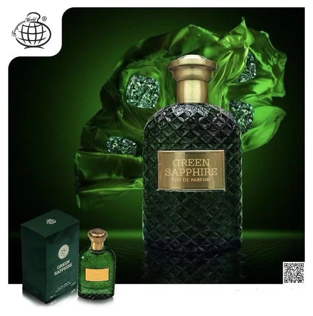 Green Sapphire FRAGRANCE WORLD 100ml - Muestra 5 ml