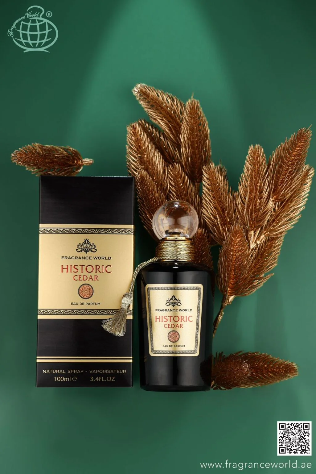 Historic Cedar Fragrance World 100ml - Muestra 10 ml