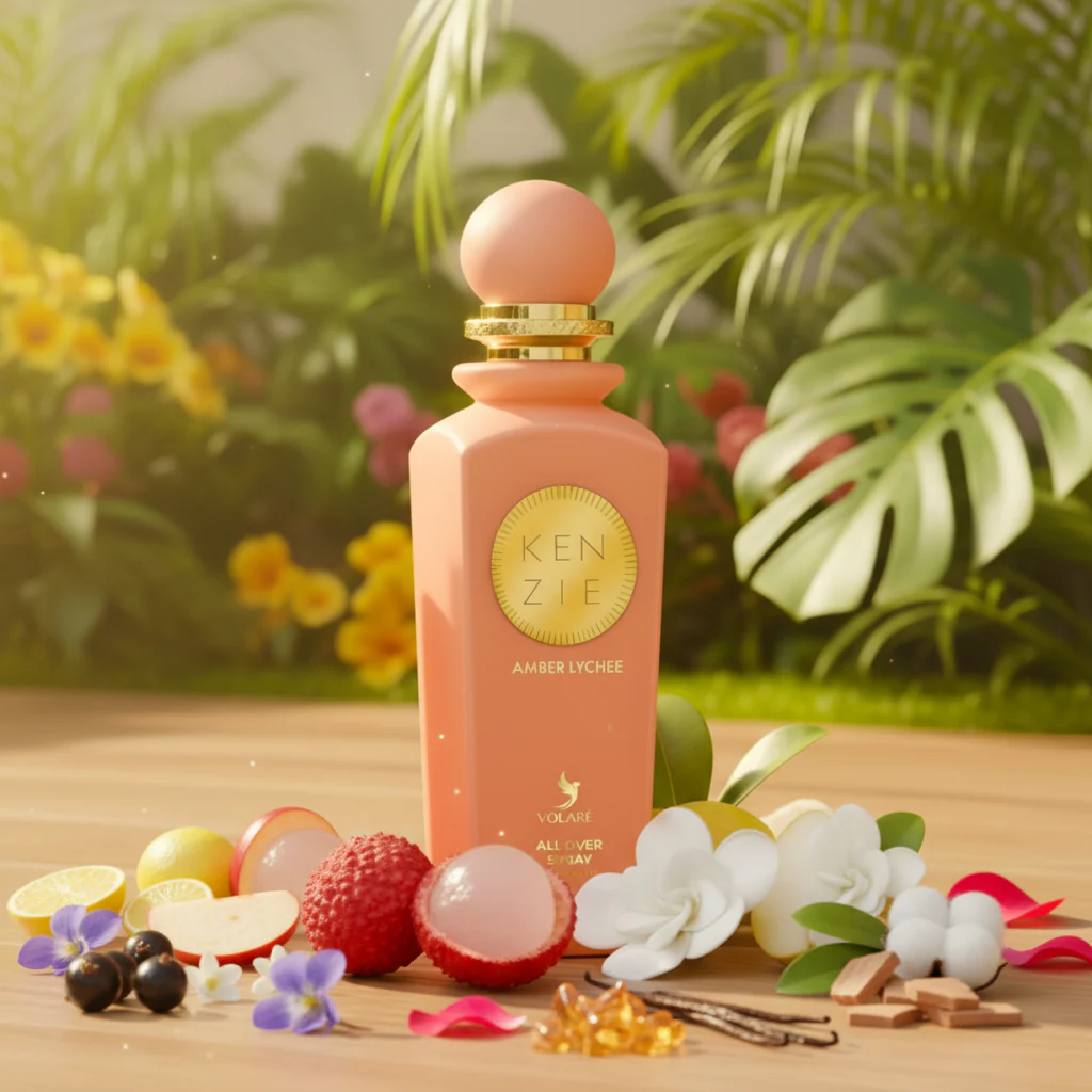 Kenzie Amber Lychee All Over Spray VOLARE 150ml - Image 2
