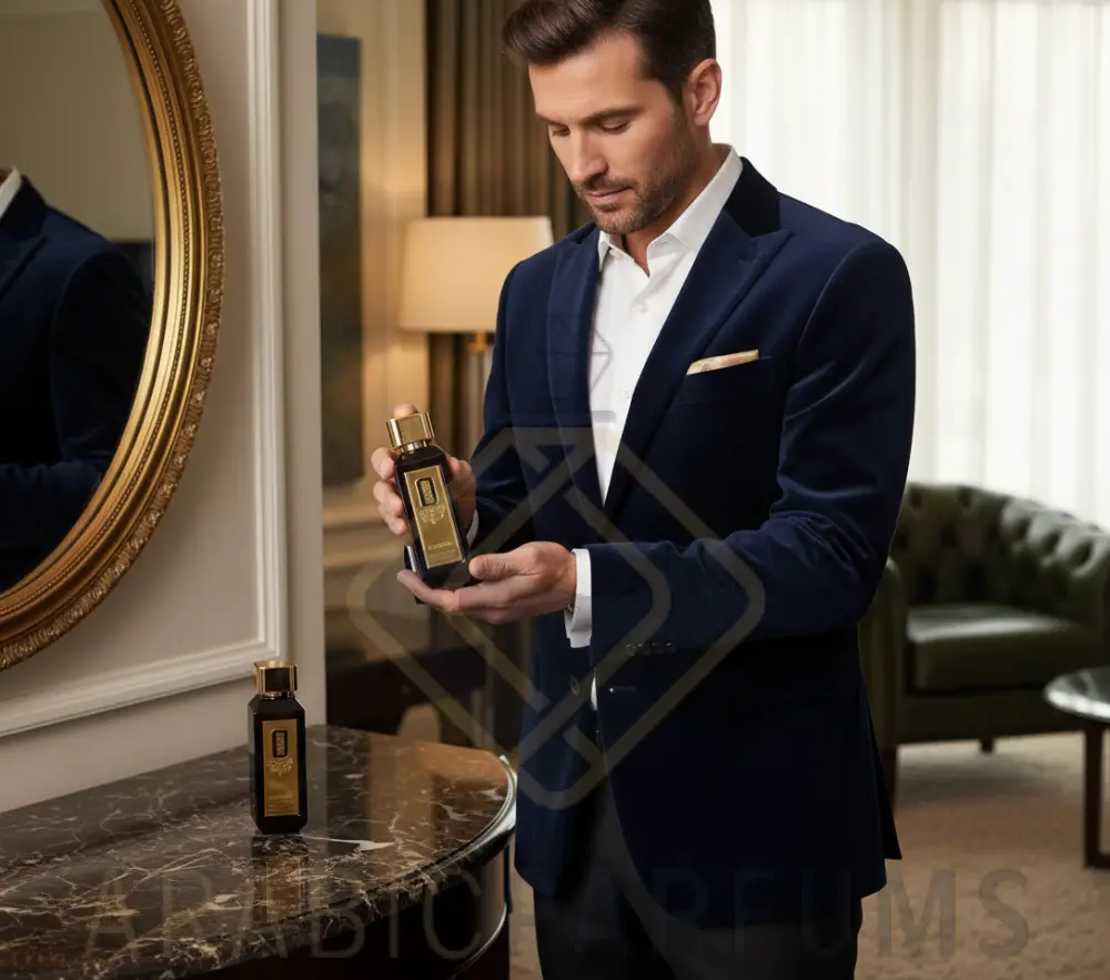 La Uno Million Golden Oud FRAGRANCE WORLD - Muestra 5 ml - Image 3