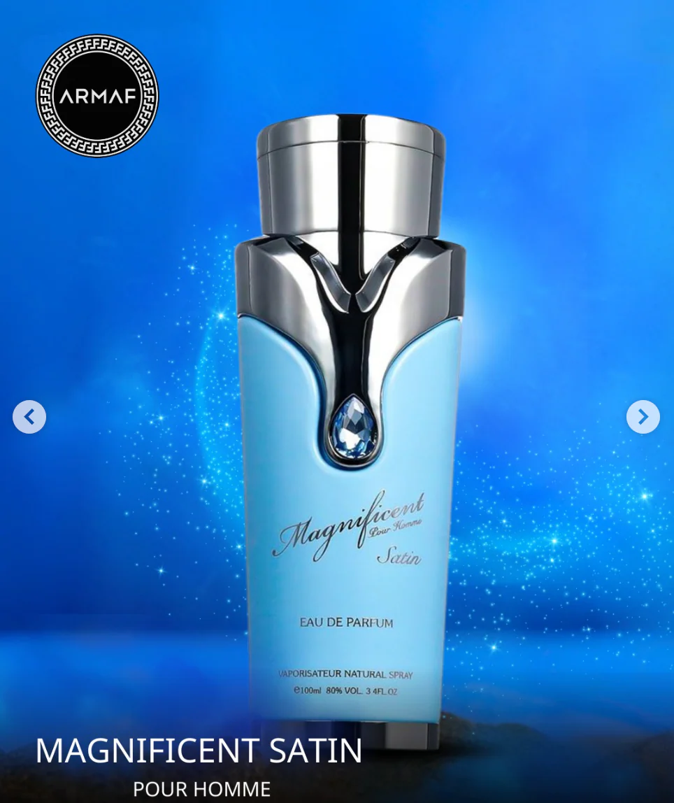 Magnificent Satin Pour Homme ARMAF 100ml - Muestra 10 ml - Image 2