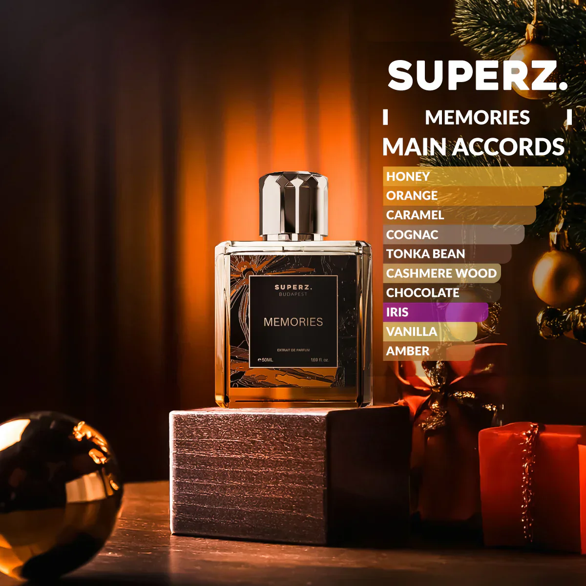Memories Extrait de Parfum SUPERZ. BUDAPEST - Muestra 5 ml - Image 2