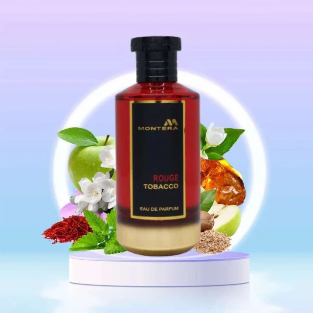 Montera Rouge Tobacco FRAGRANCE WORLD 100ml - Muestra 10 ml - Image 2