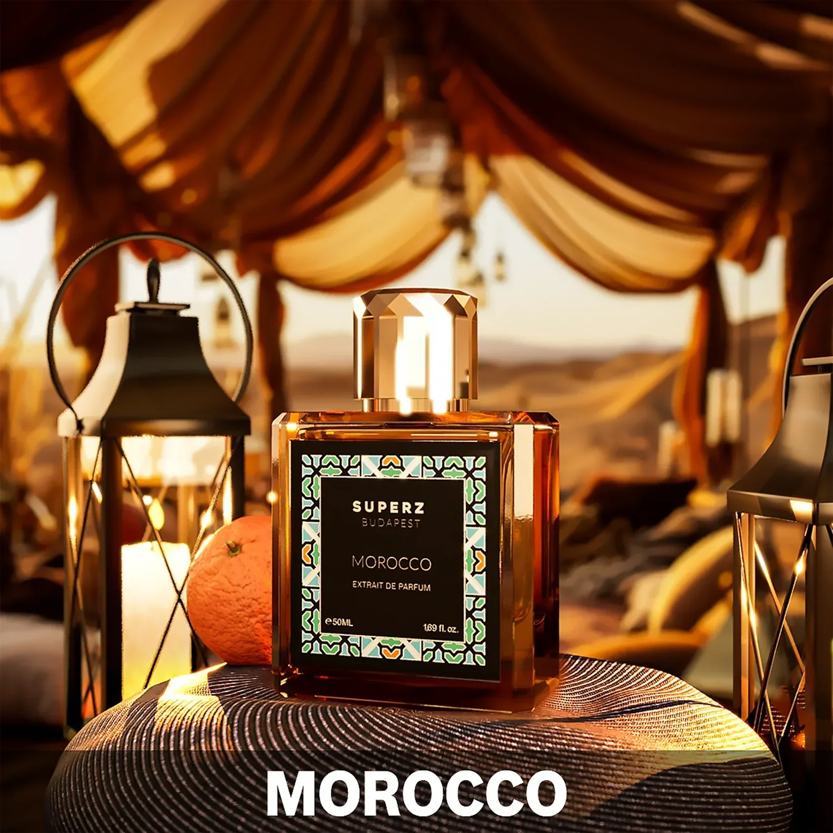 Morocco Extrait de Parfum SUPERZ. BUDAPEST - Muestra 5 ml