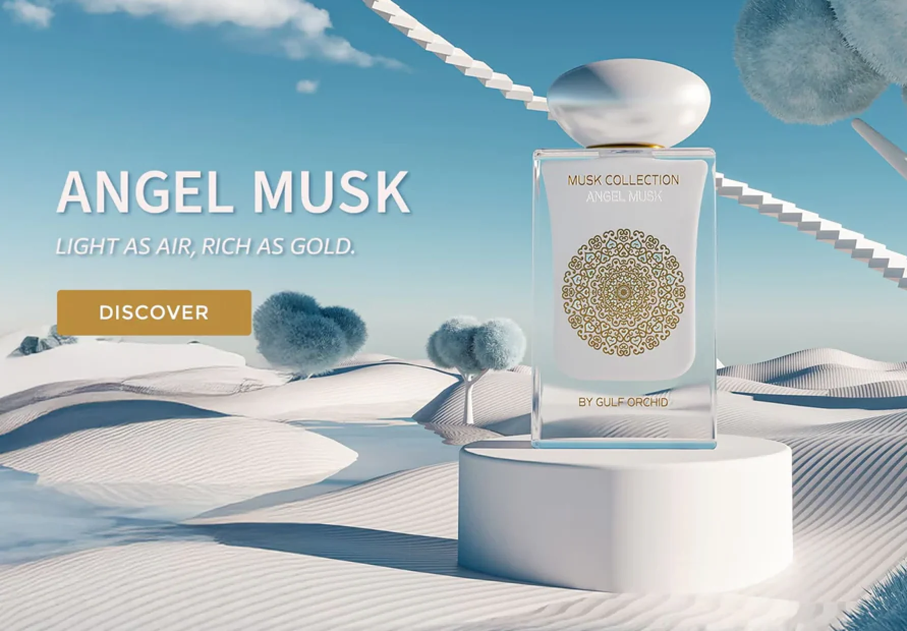 Musk Collection Angel Musk Gulf Orchid 60ml - Muestra 10 ml