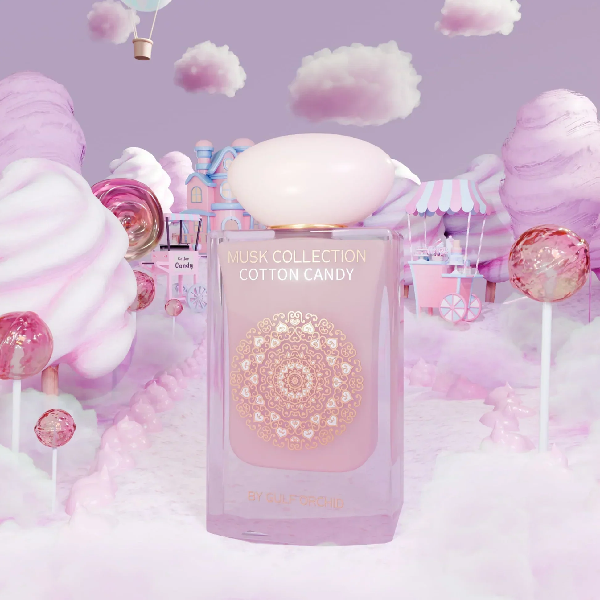 Musk Collection Cotton Candy GULF ORCHID - Muestra 3 ml