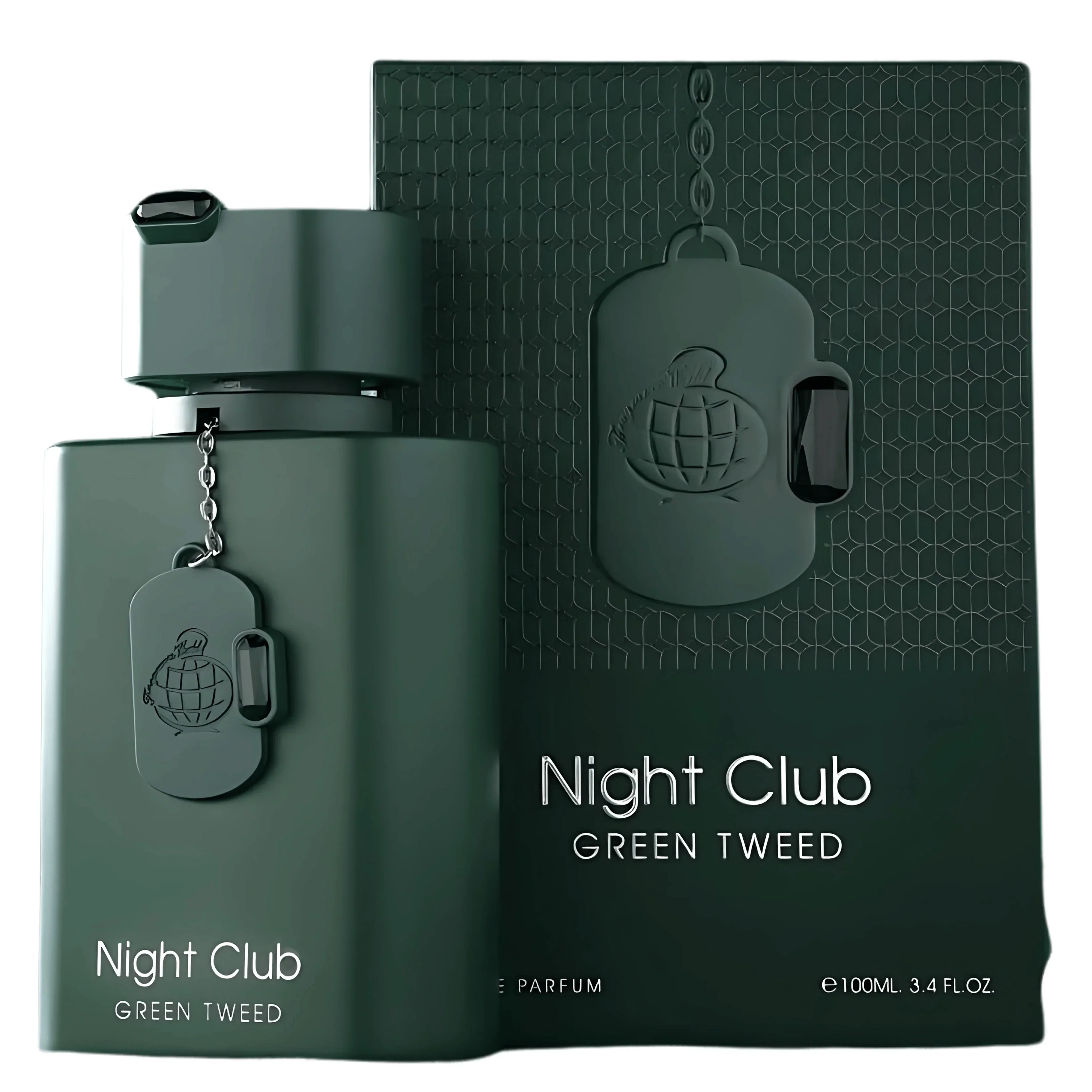 Night Club Green Tweed FRAGRANCE WORLD 100ml - Muestra 5 ml - Image 2