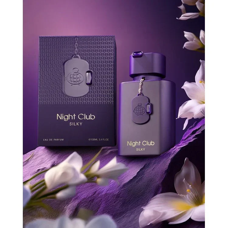 Night Club Silky FRAGRANCE WORLD 100ml - Muestra 3 ml