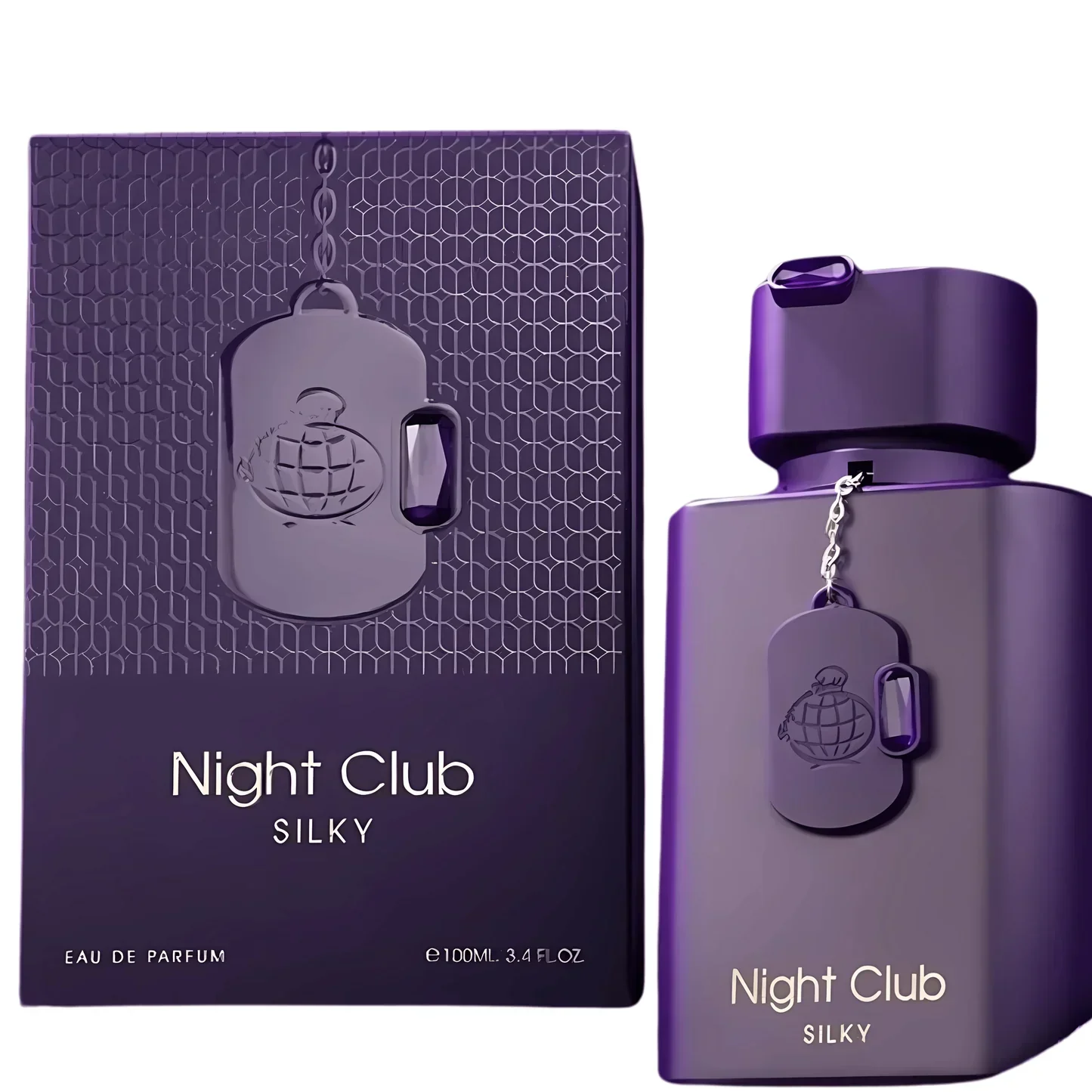 Night Club Silky FRAGRANCE WORLD 100ml - Muestra 5 ml - Image 2