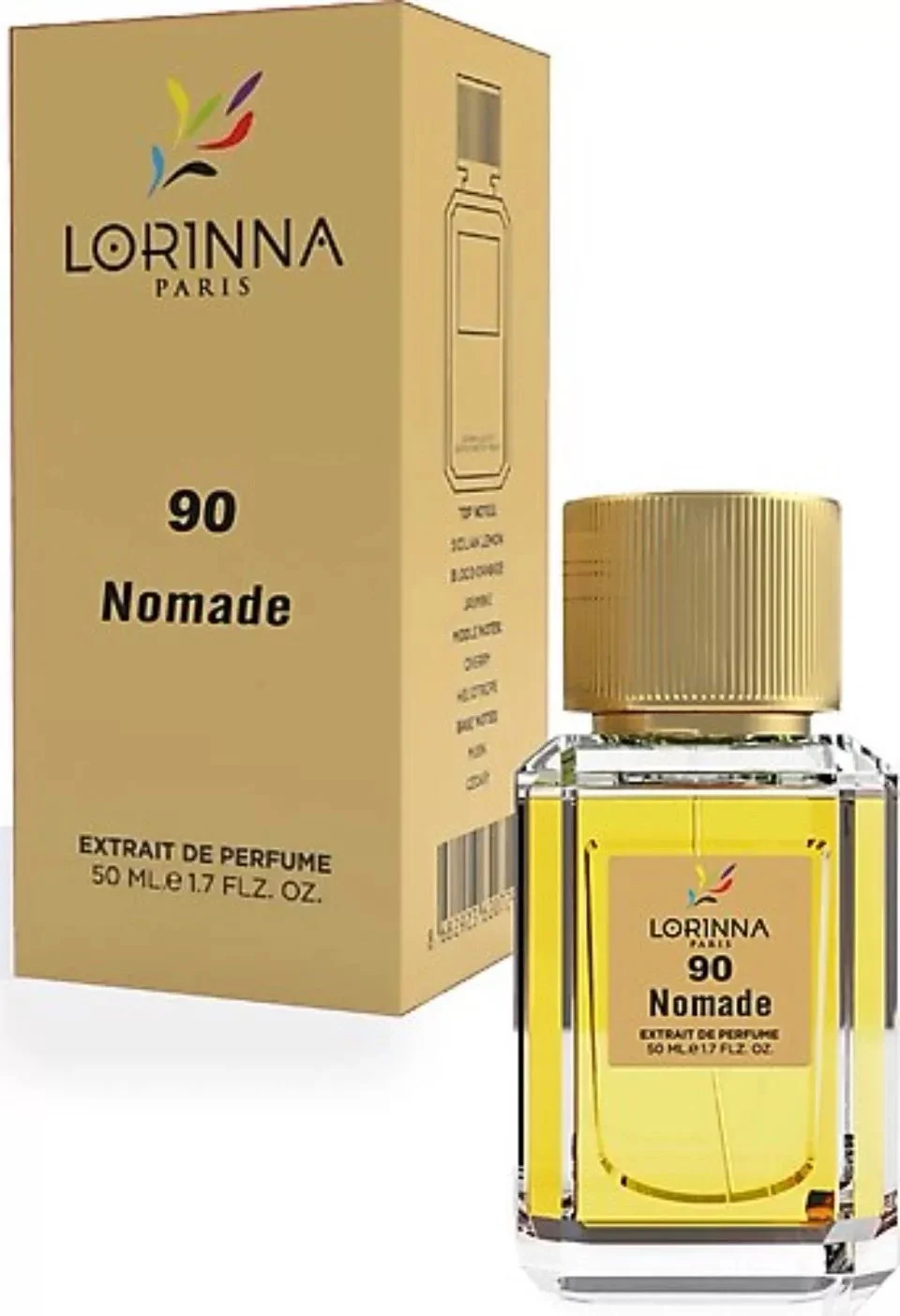 Nomade 90 Extrait de Perfume Lorinna 50ml - Muestra 3 ml