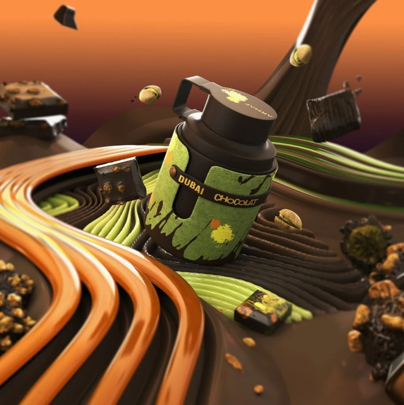 Odyssey Dubai Chocolat ARMAF - Muestra 3 ml - Image 3