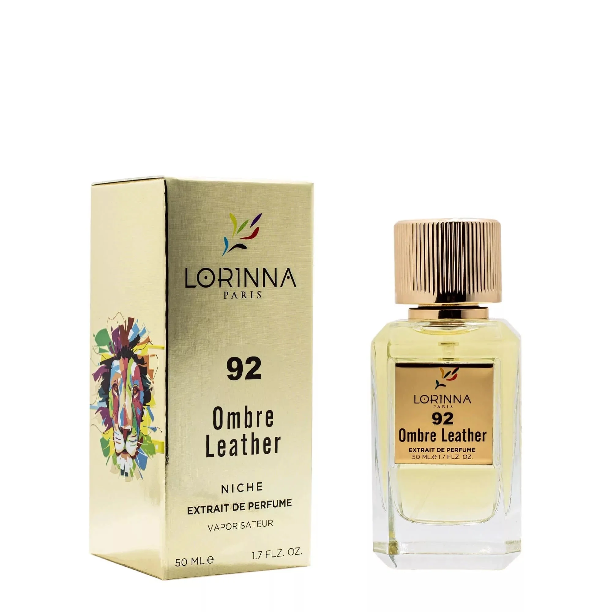 Ombre Leather 92 Extracto de Perfume Lorinna 50ml - Muestra 5 ml