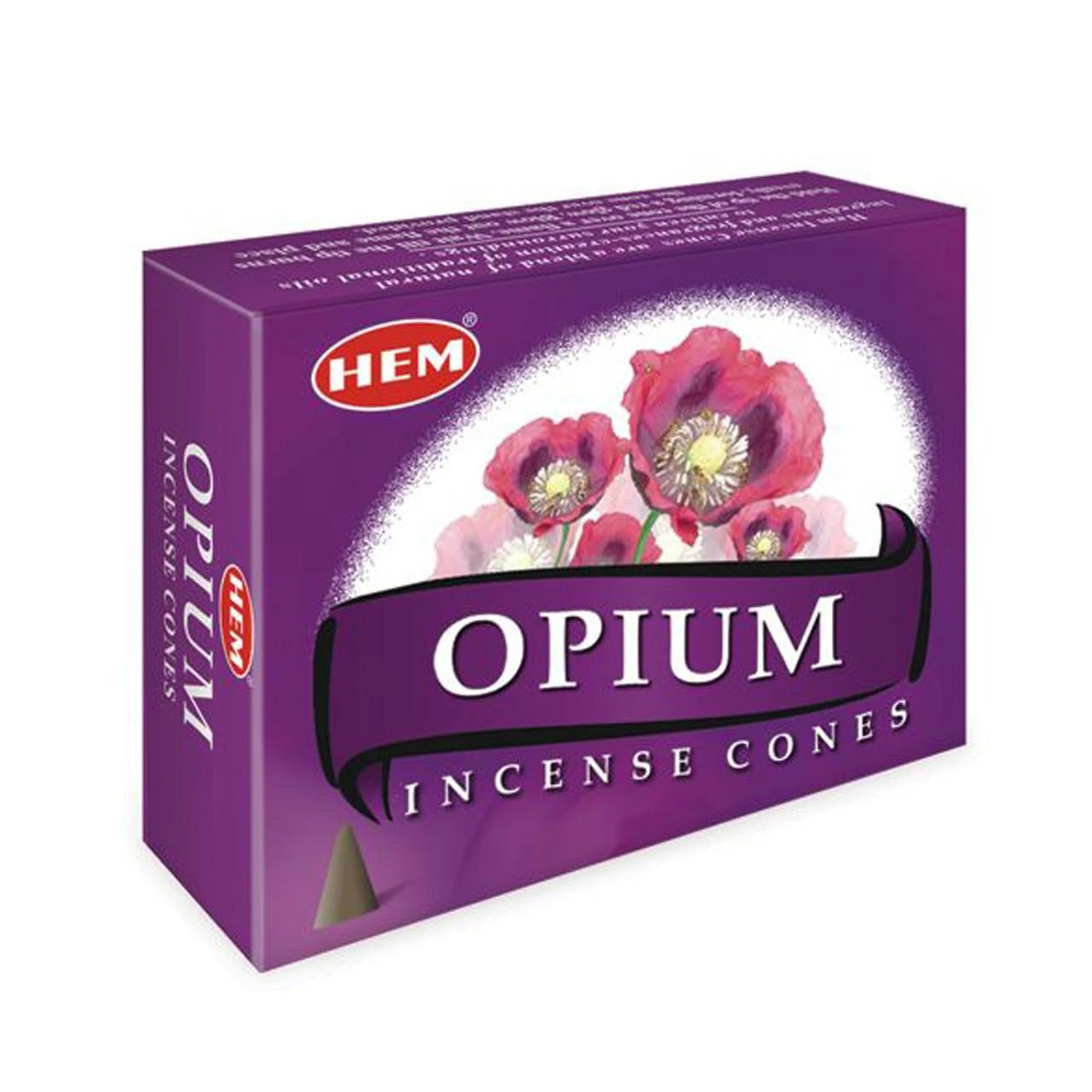 Opium Conos de Incienso HEM 25gr (10 conos) - Image 3