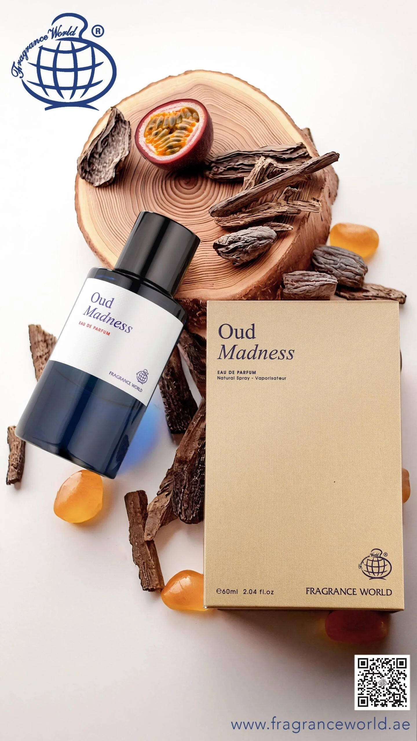 Oud Madness FRAGRANCE WORLD - Muestra 5 ml