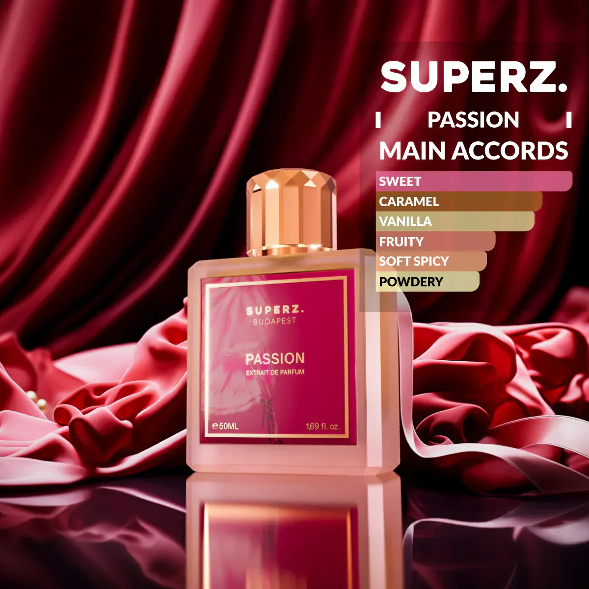Passion Extrait de Parfum SUPERZ. BUDAPEST - Muestra 3 ml - Image 2