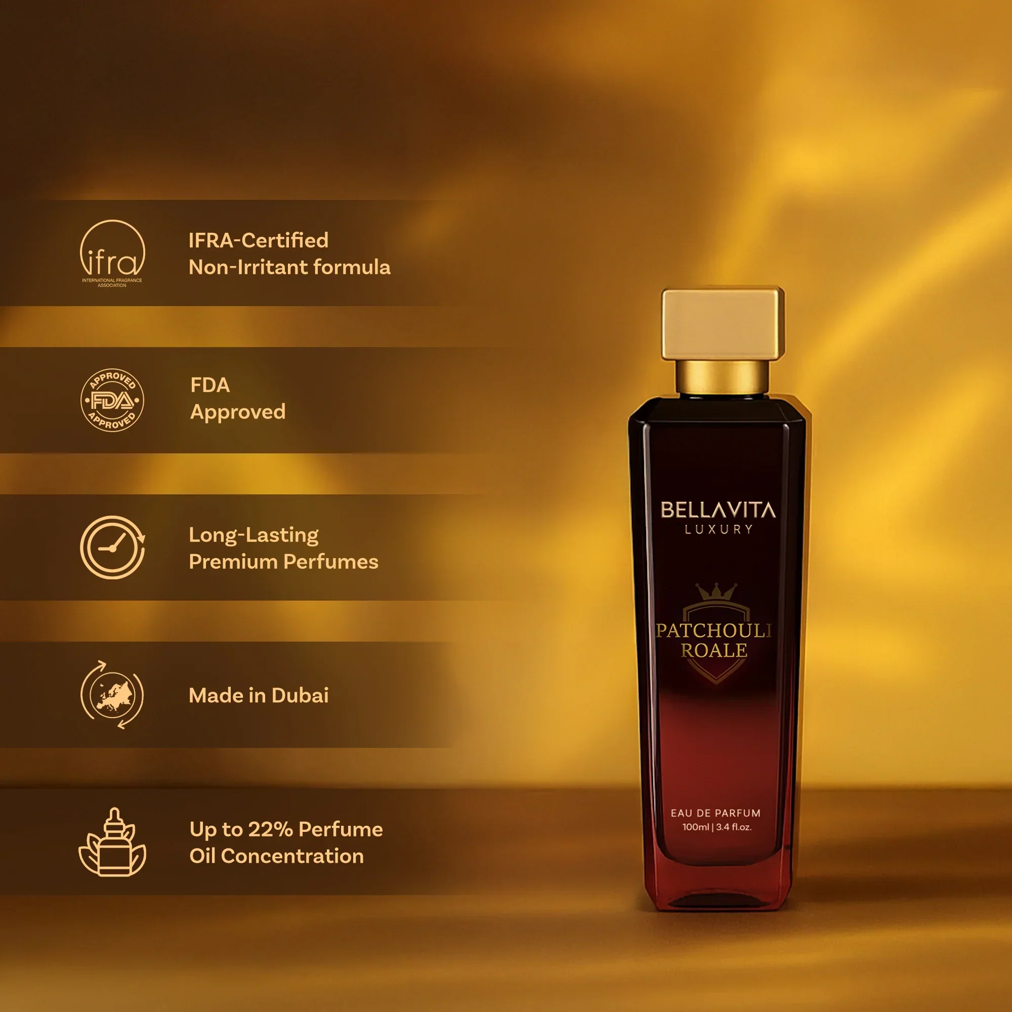Patchouli Royale BELLAVITA - Muestra 10 ml - Image 3