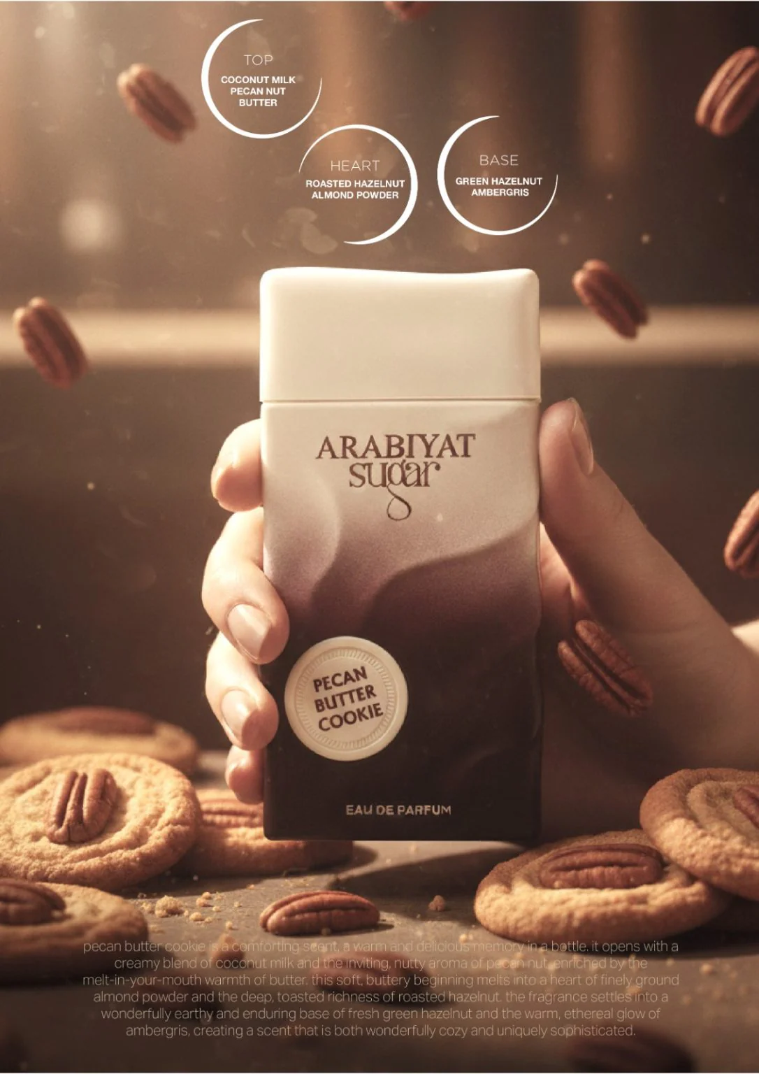 Pecan Butter Cookie ARABIYAT - Muestra 5 ml - Image 2