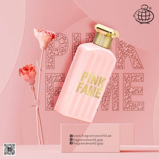 Pink Fame Fragrance World 100ml - Muestra 5 ml - Image 2