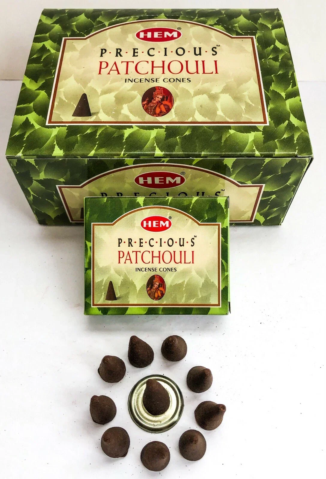 Precious Patchouli Conos de Incienso HEM 25gr (10 conos) - Image 3