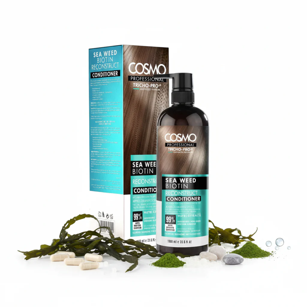 Professional Sea Weed Biotin Reconstruct Conditioner COSMO 1000ml
