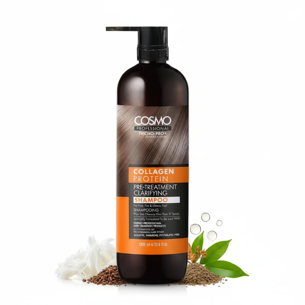 Professional Tricho Pro+ Collagen Protein Thickening Shampoo COSMO 1000ml