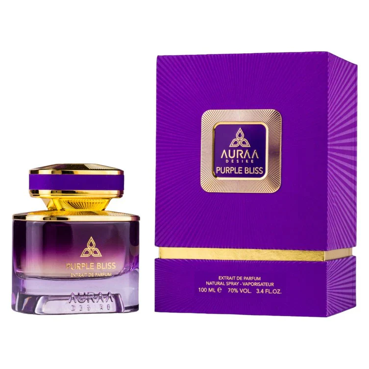 Purple Bliss Extrait de Parfum Auraa Desire 100ml - Muestra 5 ml