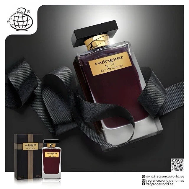 Redriguez For Her Eau de Intense Fragrance World - Muestra 3 ml