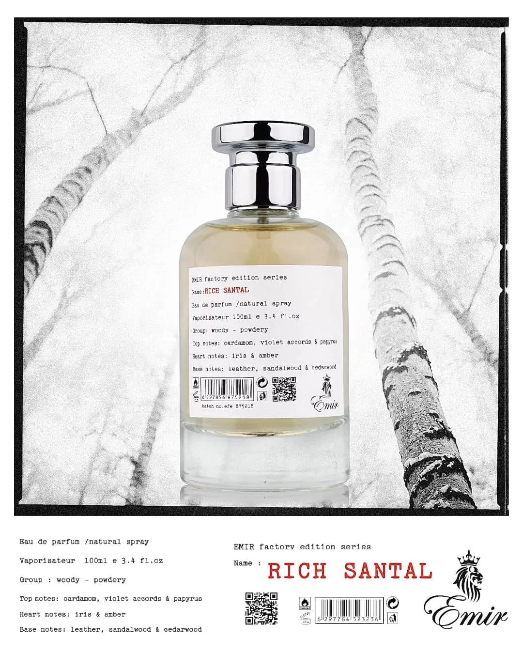 Rich Santal EMIR - Muestra 10 ml