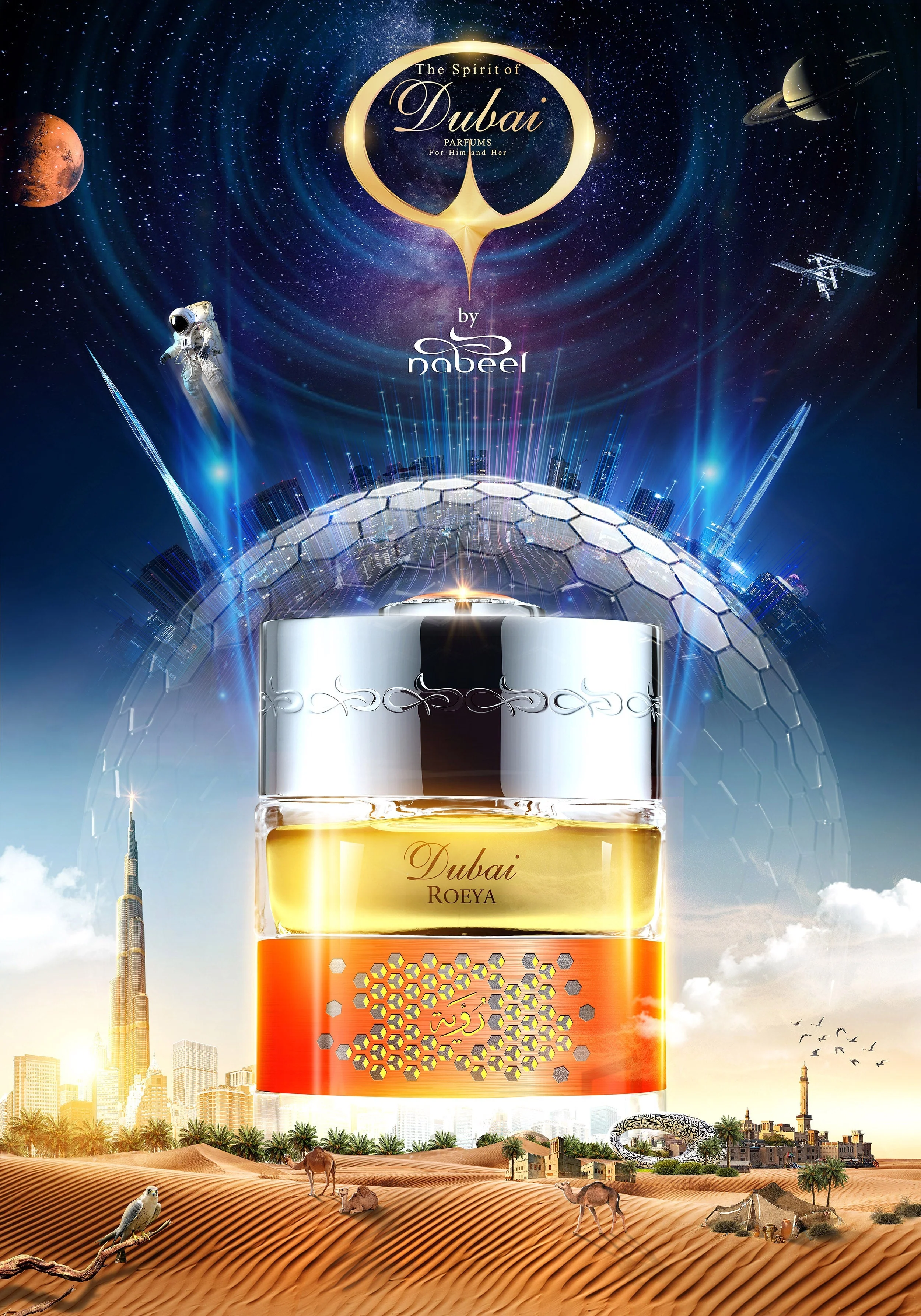 Roeya The Spirit of Dubai NABEEL 50ml - Muestra 5 ml