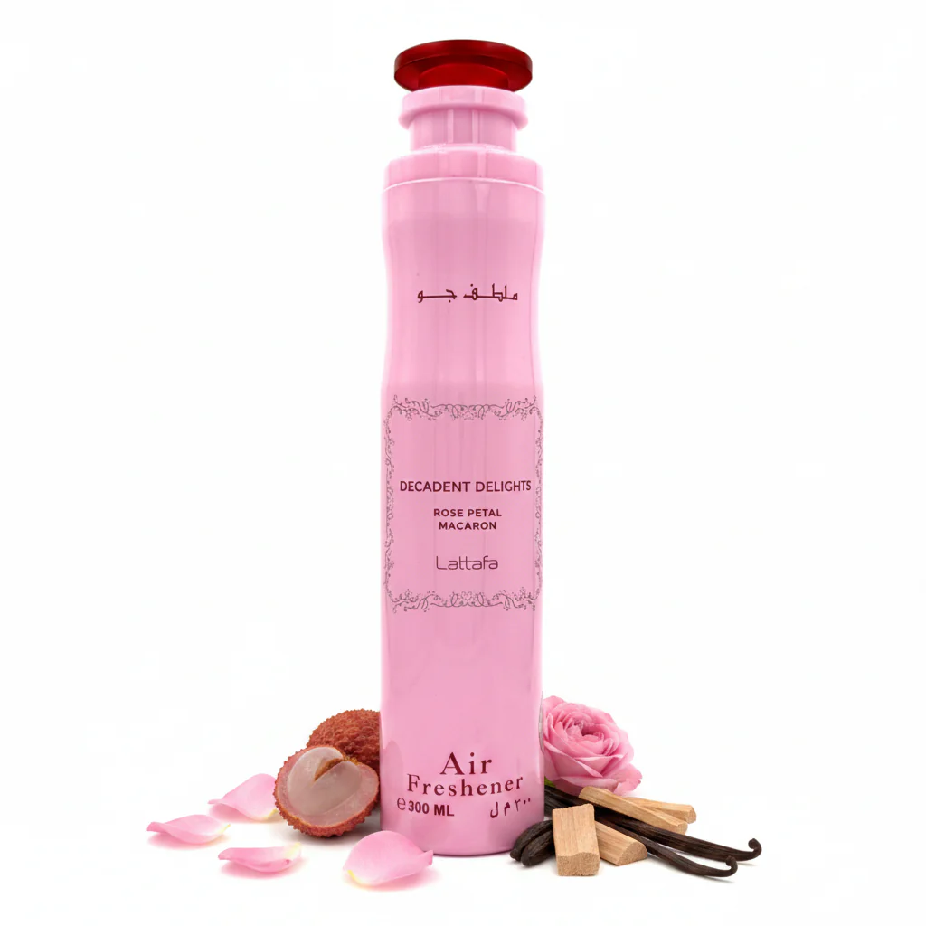 Ambientador Rose Petal Macaron LATTAFA 300ml