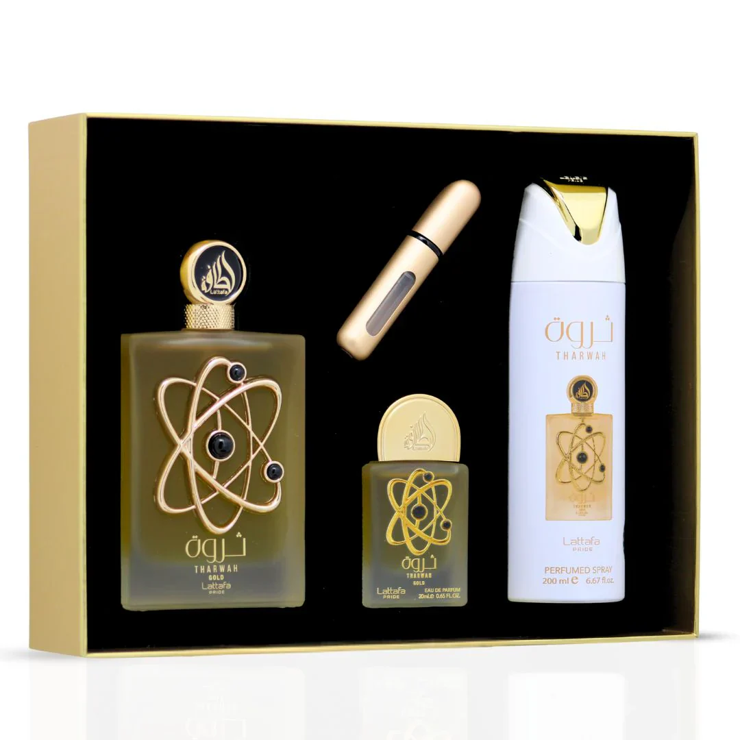 Set Regalo Tharwah Gold LATTAFA PRIDE - Image 2