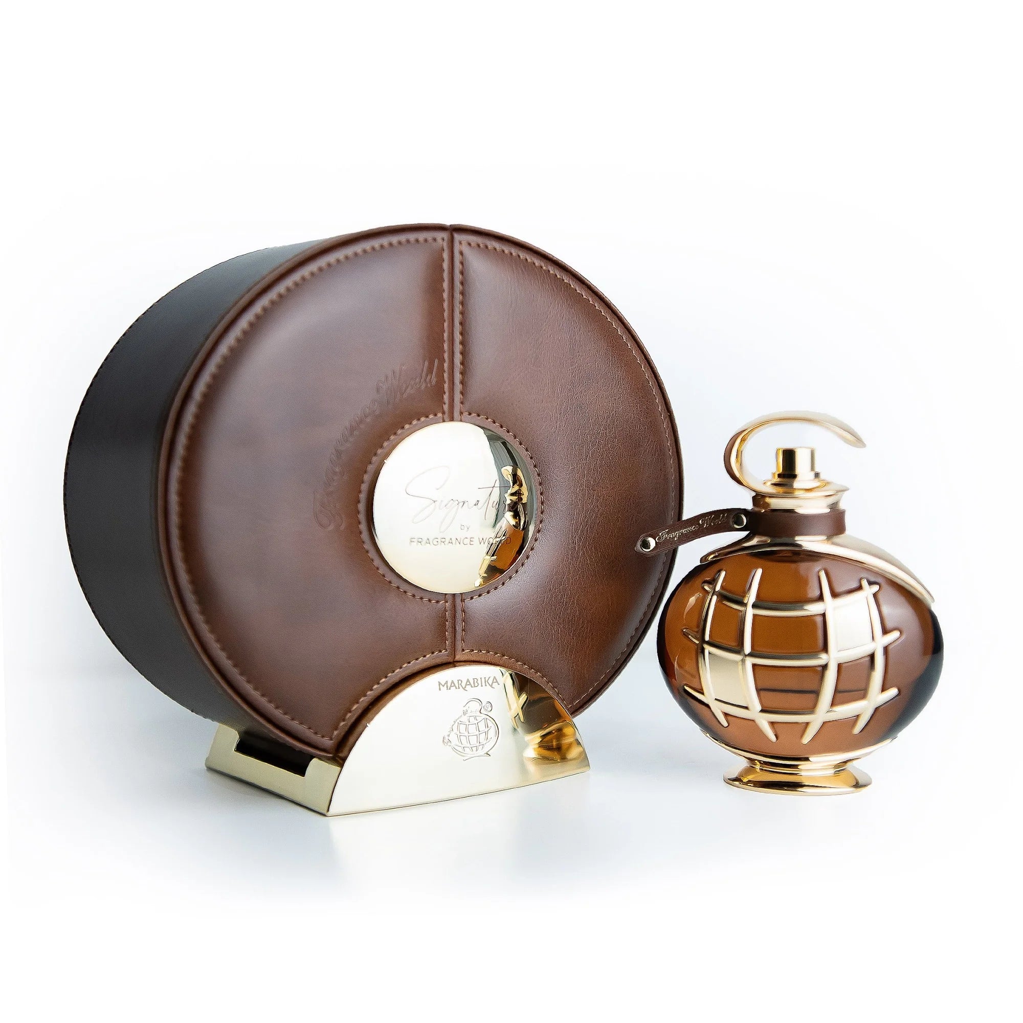 Signature Brown Fragrance World 100ml - Image 2