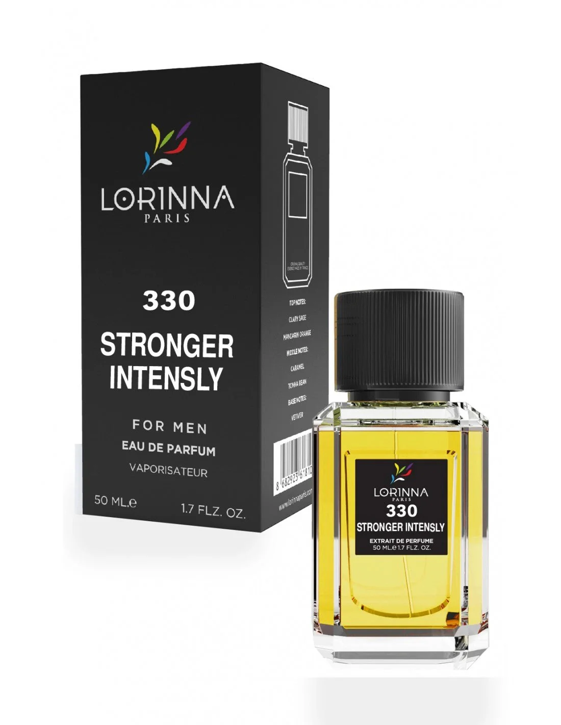 Stronger Intensely 330 LORINNA 50ml - Muestra 3 ml